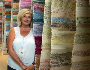 Fibre artist Judy Martin