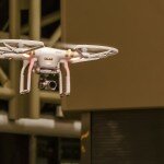 A Drone in Flight